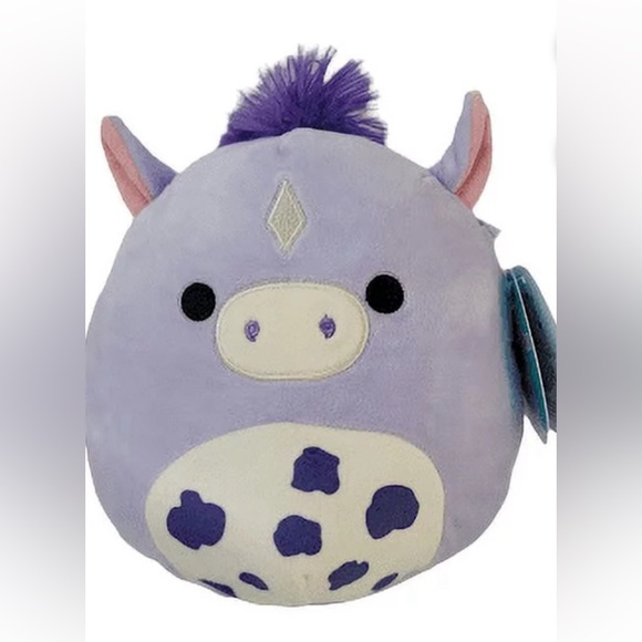 Squishmallows Other - NWT 12” Meadow the Purple & White Horse Squishmallow